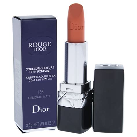 Dior Delicate Matte (136) Rouge Dior Lip Color Product Info